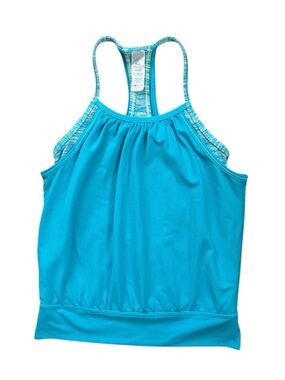 Ivivva blue girls racerback tank top - size 6